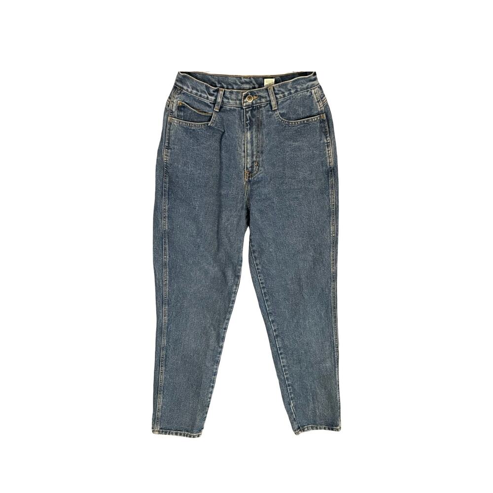 Bill Blass Jeans Womens 26W 29L High Rise Mom Blue Cotton Denim Vintage 1990s